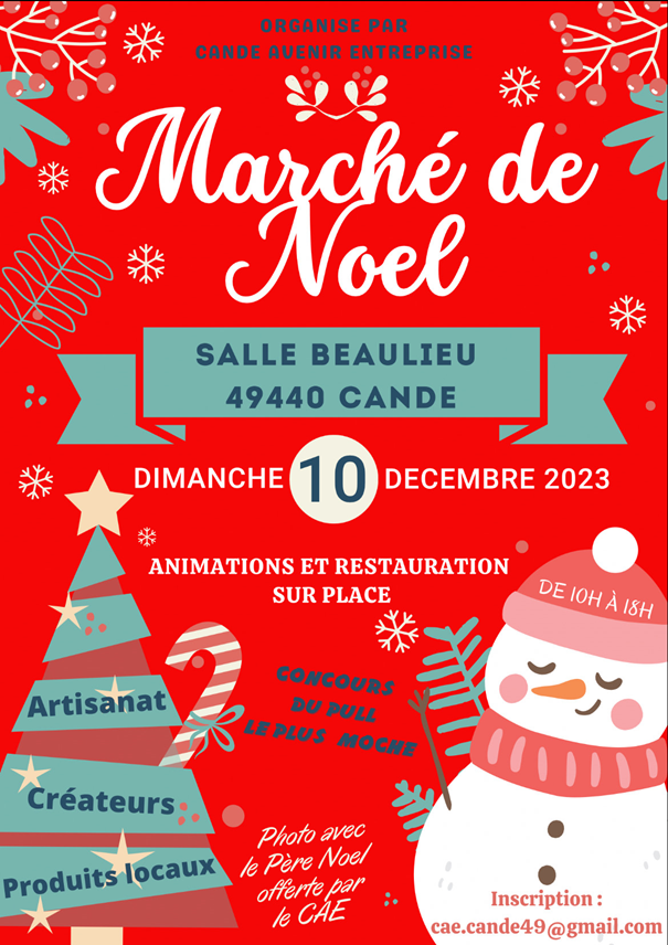 Marché de Noël de Candé (49)